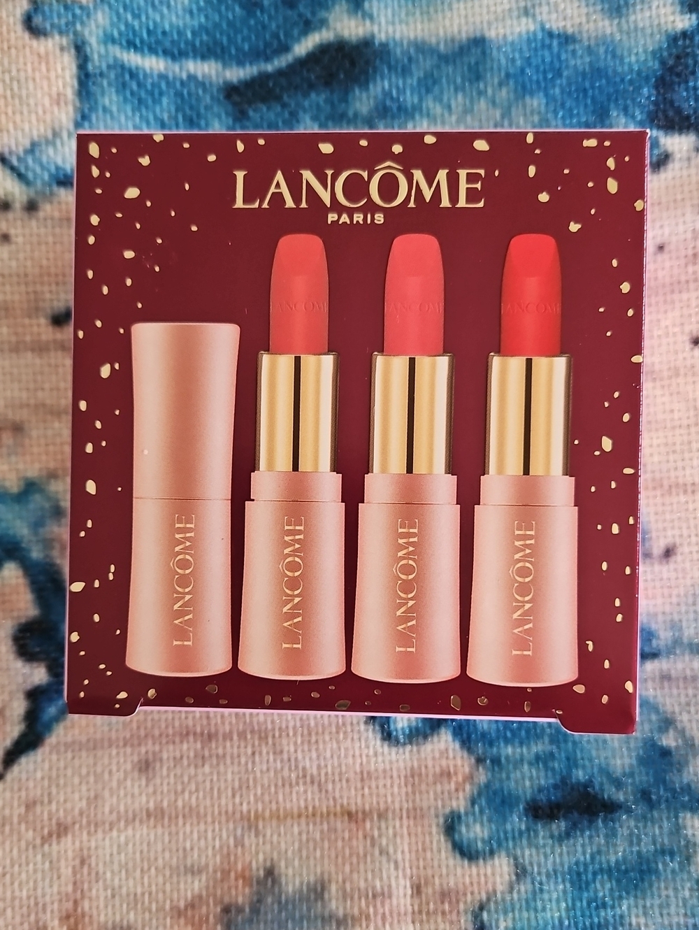 Lancome L'absolu Rouge Intimatte Lipstick Trio